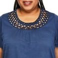 thumbnail image 4 of Iyla Plus Women's Crochet Top, 4 of 6