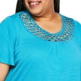thumbnail image 4 of Iyla Plus Women's Crochet Top, 4 of 6