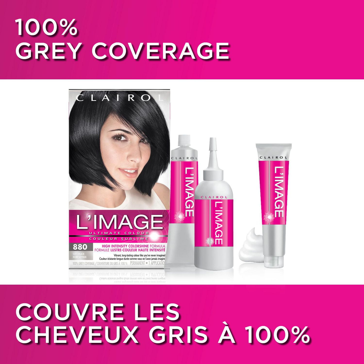 Clairol L'Image Permanent Hair Dye, Vibrant colour