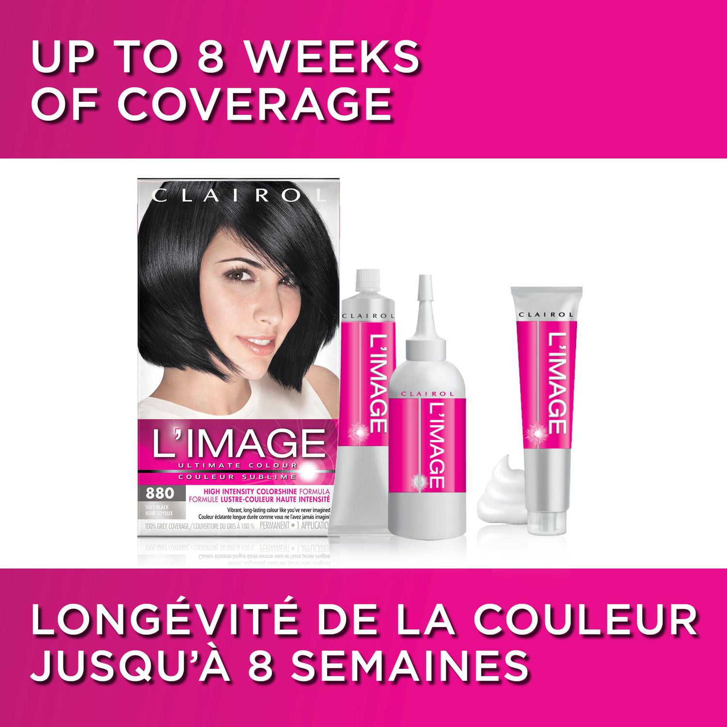 Clairol L'Image Permanent Hair Dye, Vibrant colour