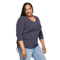thumbnail image 2 of Iyla Women's Plus Side Ruched Top, 2 of 6