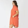 thumbnail image 3 of Devoted Women’s Plus size button up mini dress, 3 of 7