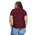 thumbnail image 3 of Iyla Women's Plus Short Sleeve Ripple Tee, 3 of 6