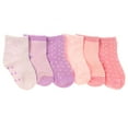 thumbnail image 1 of George Infant 6pk Anklets with Grippers, 1 of 2