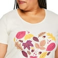 thumbnail image 4 of Iyla Women's Plus Crew Neckline Tee, 4 of 6