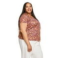 thumbnail image 2 of Iyla Plus Women's Crew Neckline Tee, 2 of 6