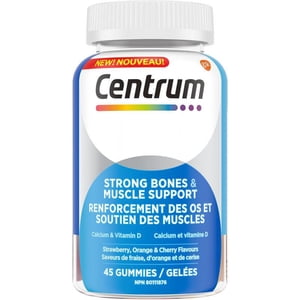 Centrum Des os forts et un soutien musculaire - 45 Gummies