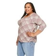 thumbnail image 2 of Iyla Women's Plus Side Ruched Top, 2 of 6