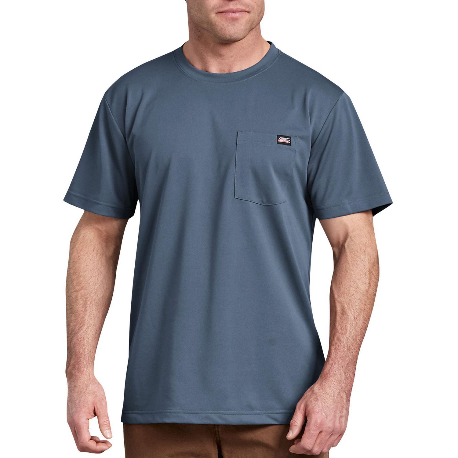 Genuine Dickies Men's Short Sleeve Performance Pocket T-Shirt | Walmart ...