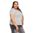 thumbnail image 2 of Iyla Plus Women's Crew Neckline Tee, 2 of 6