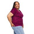 thumbnail image 2 of Iyla Plus Women's Crew Neckline Tee, 2 of 6