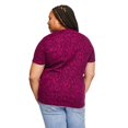 thumbnail image 3 of Iyla Plus Women's Crew Neckline Tee, 3 of 6