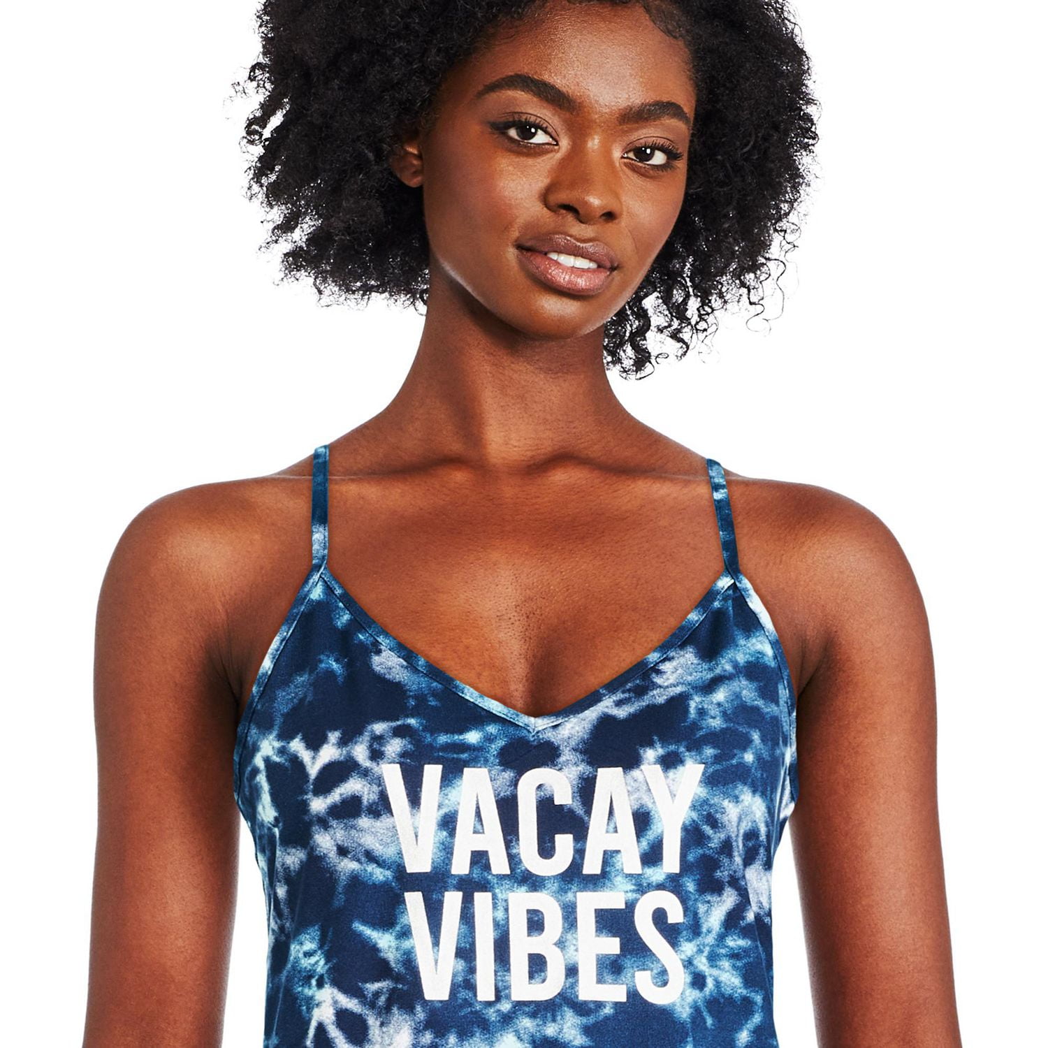 George Women's Printed Sleep Tank and Short 2-Piece Set