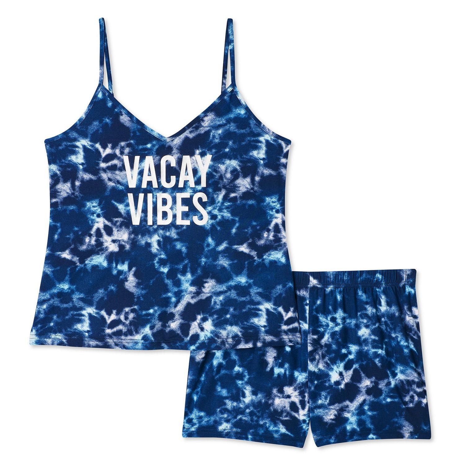 George Women's Printed Sleep Tank and Short 2-Piece Set