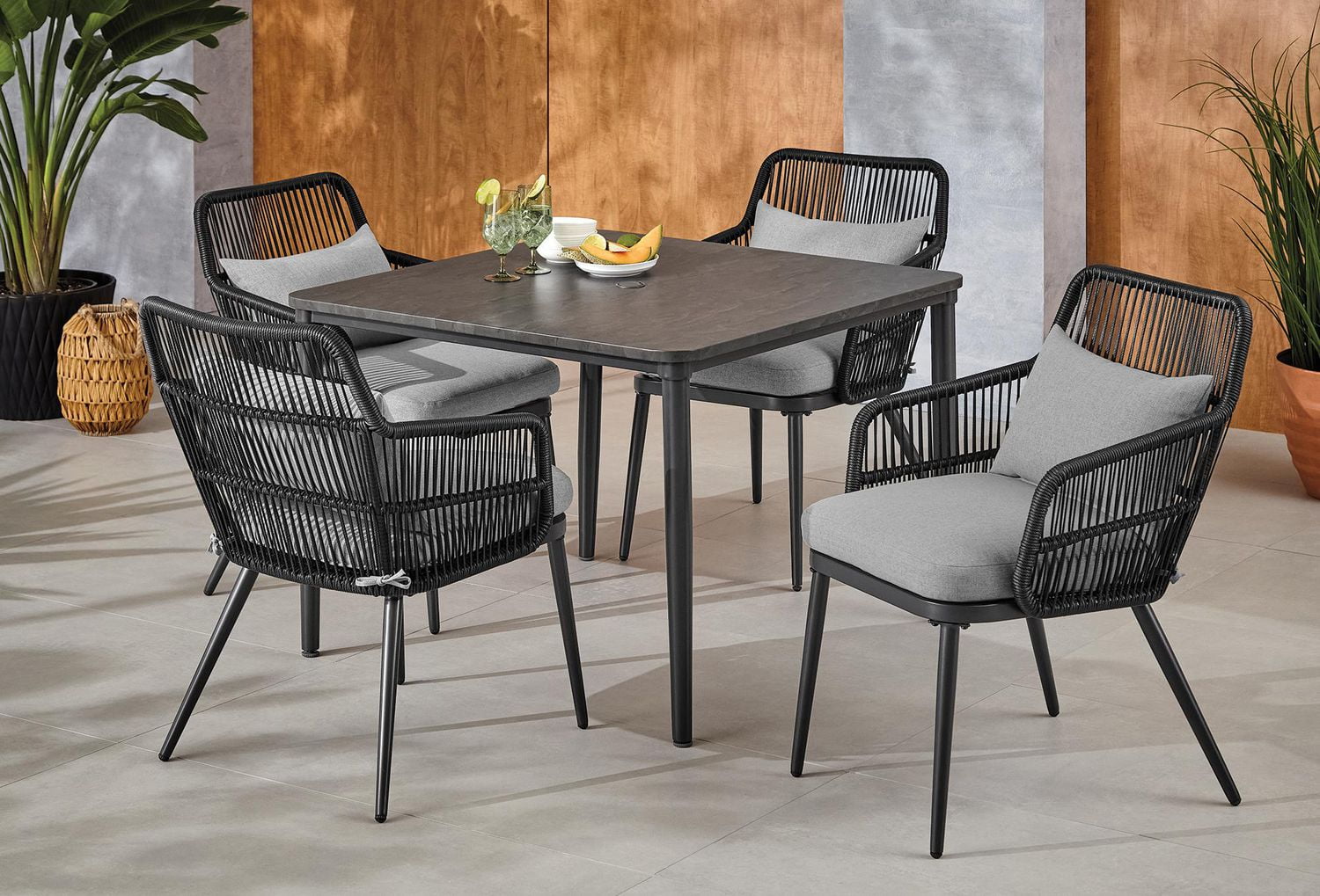 Cape cove 5 piece rope dining set sale