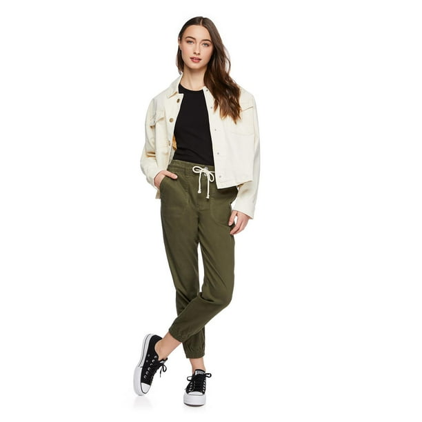 No Boundaries cargo pants/ joggers Green - $17 (32% Off Retail) - From  callie