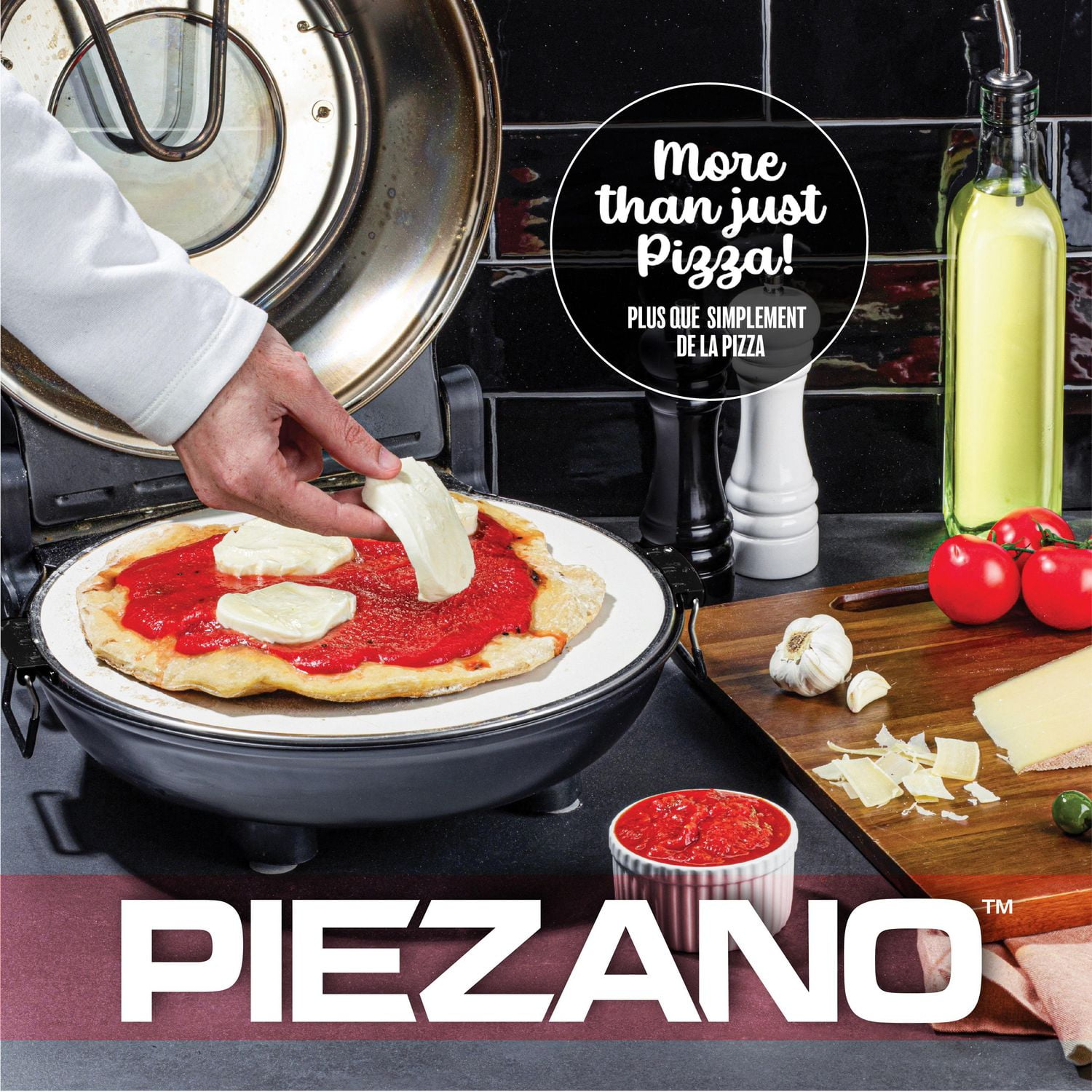 Piezano Pizza Oven Electric Pizza Oven Indoor Outdoor Portable