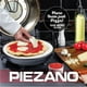 Piezano Pizza Oven Four à pizza électrique, Comptoir portable intérieur / extérieur 12 Pouces Pizza Maker Chauffe jusqu’à 800 ° F avec la pierre à pizza pour simuler le goût du four à briques à la maison comme on le voit à la télévision pizzaiolo – image 2 sur 8