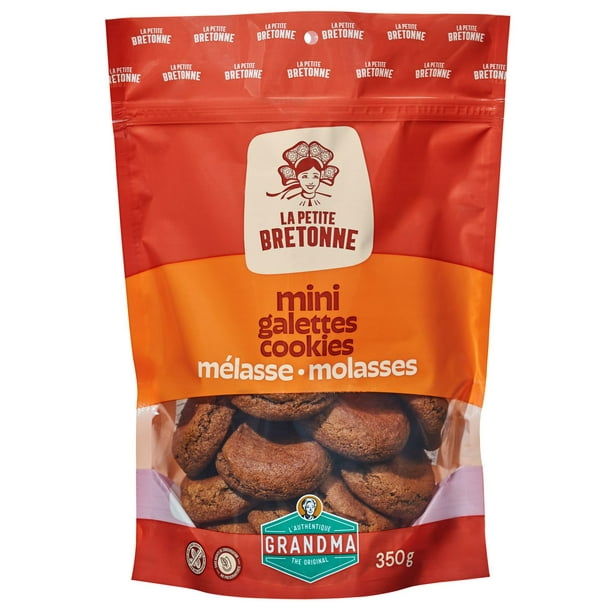 La Petite Bretonne Mini Grandma Molasses Cookies, 350 G - Walmart.ca