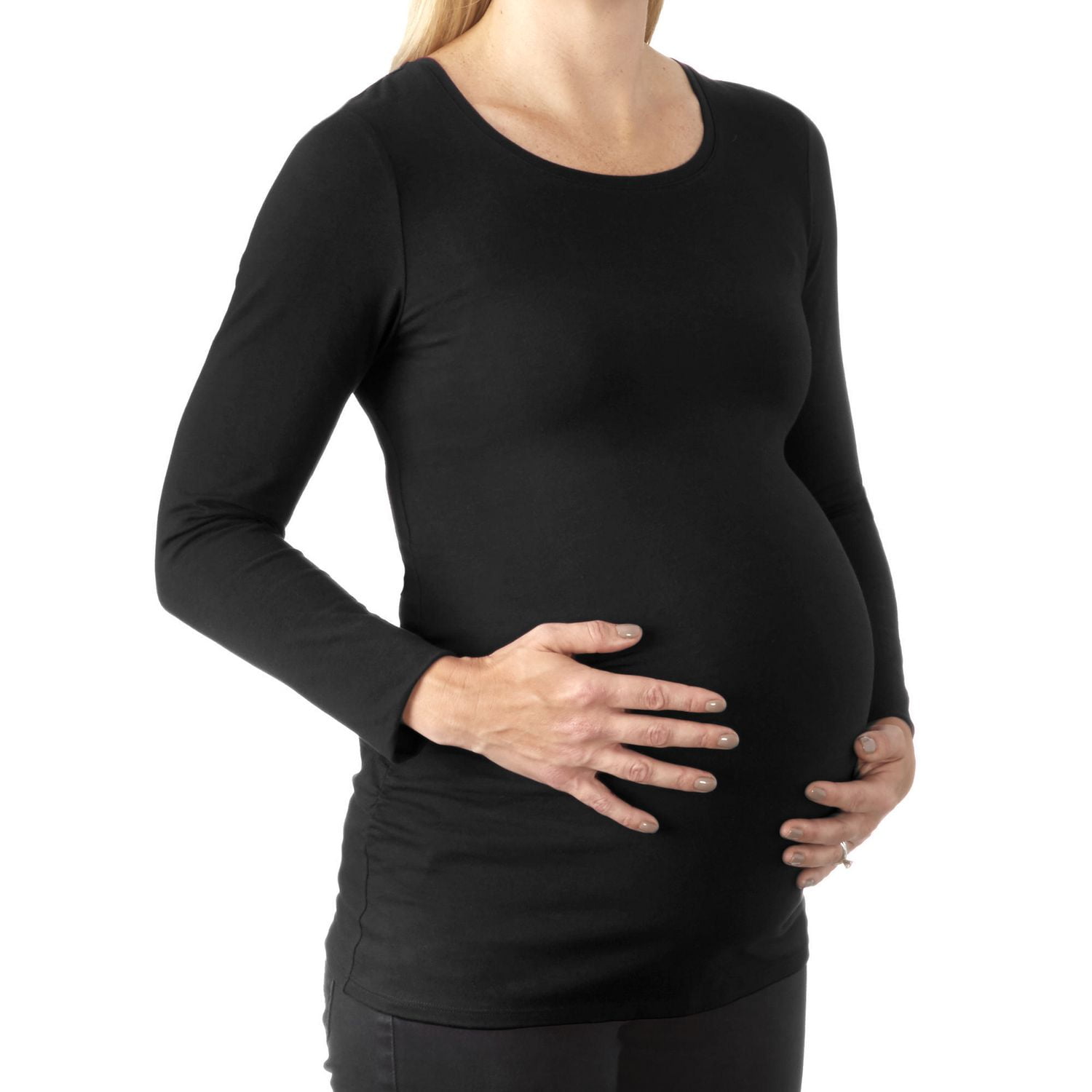 Maternity Women's Long Sleeved Tee Walmart Canada