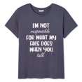 thumbnail image 3 of The Pink Closet Women's Plus Graphic Tee, 3 of 3