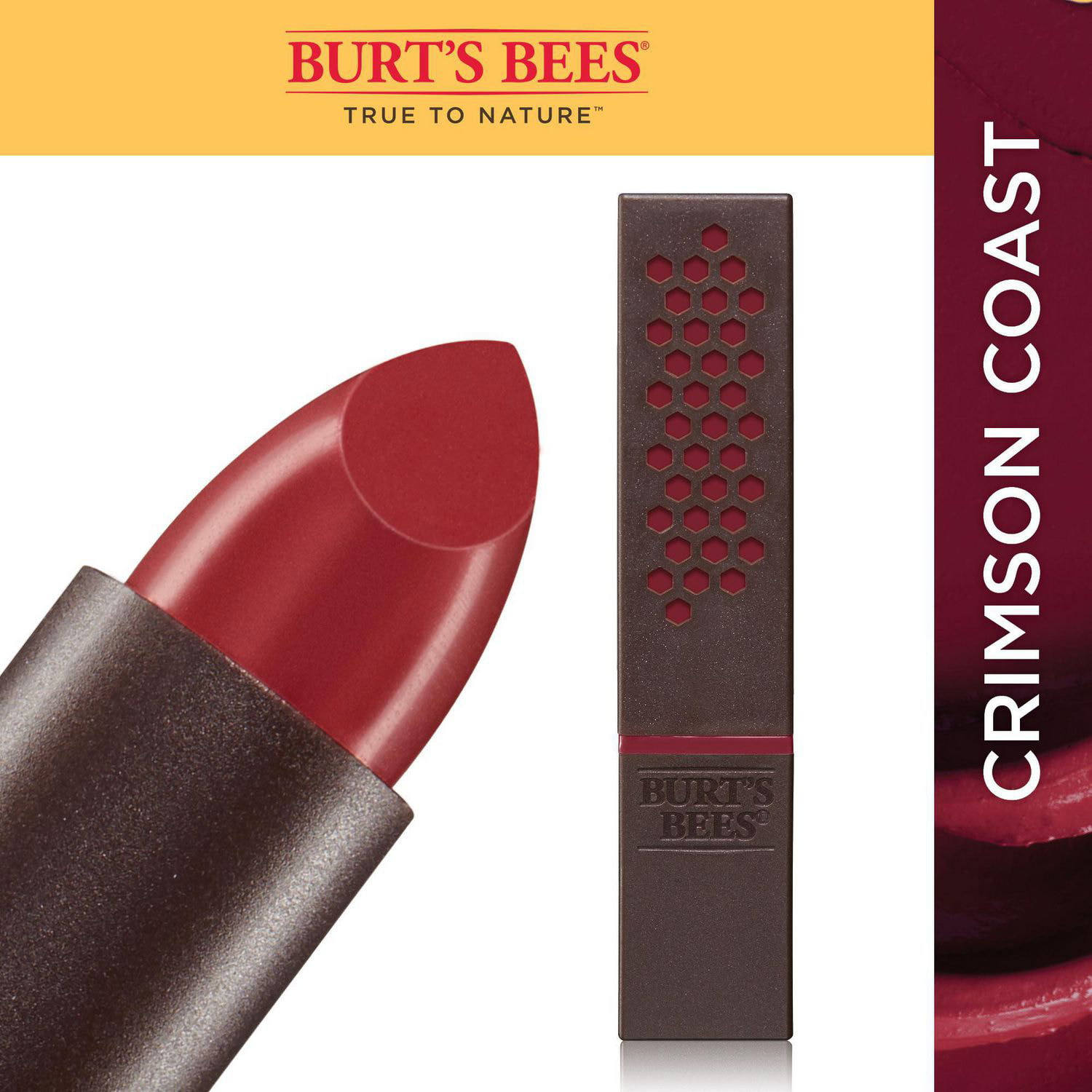 The Burt's Bees Lipstick is seriously moisturizing and gorgeous