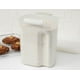 Sistema Bake IT Boîte de stockage de sucre avec tasse à mesurer, 13,7 tasses / 3,25 L, clair / blanc 3,25&nbsp;l, transparent/blanc – image 4 sur 4