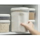 Sistema Bake IT Boîte de stockage de sucre avec tasse à mesurer, 13,7 tasses / 3,25 L, clair / blanc 3,25&nbsp;l, transparent/blanc – image 2 sur 4