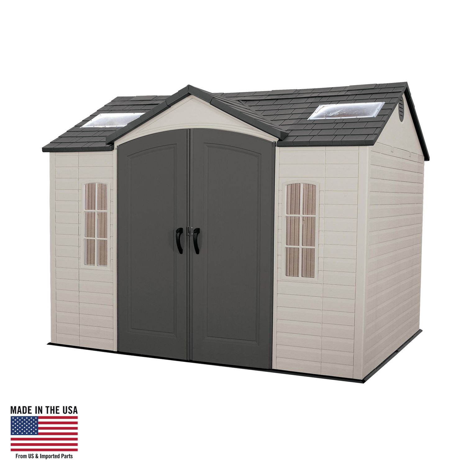 LIFETIME 10 x 8ft Outdoor Storage Shed Model 60005 Walmart.ca