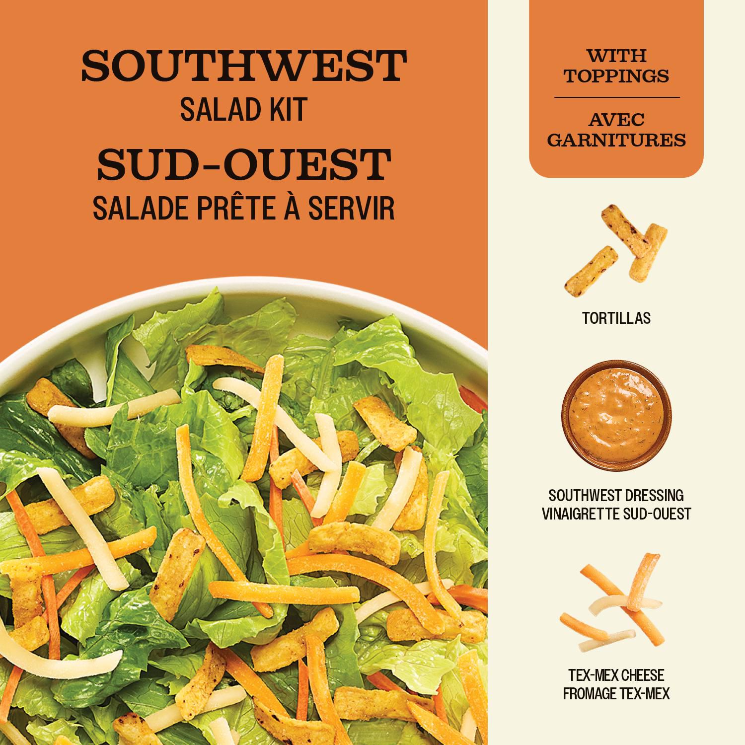 thumbnail image 2 of Attitude Fraîche - Salade prête à servir - Sud-Ouest 175g 6 oz, 2 of 6