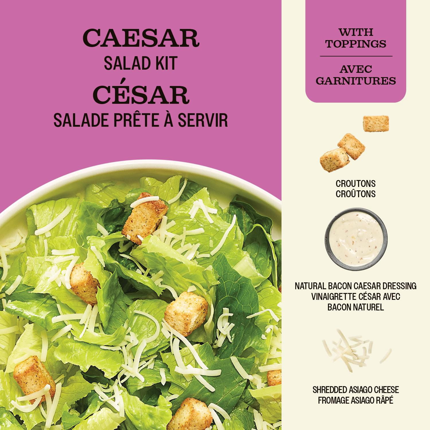 thumbnail image 2 of Salade César familiale Fresh Attitude avec garnitures, 413 g SALADE PRÊTE-À-MANGER, 2 of 6