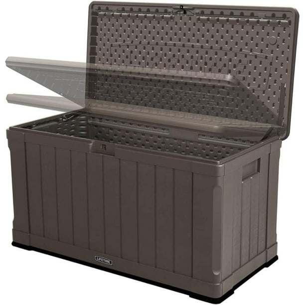 Lifetime Heavy-Duty Outdoor Storage Deck Box (116 Gallon) 