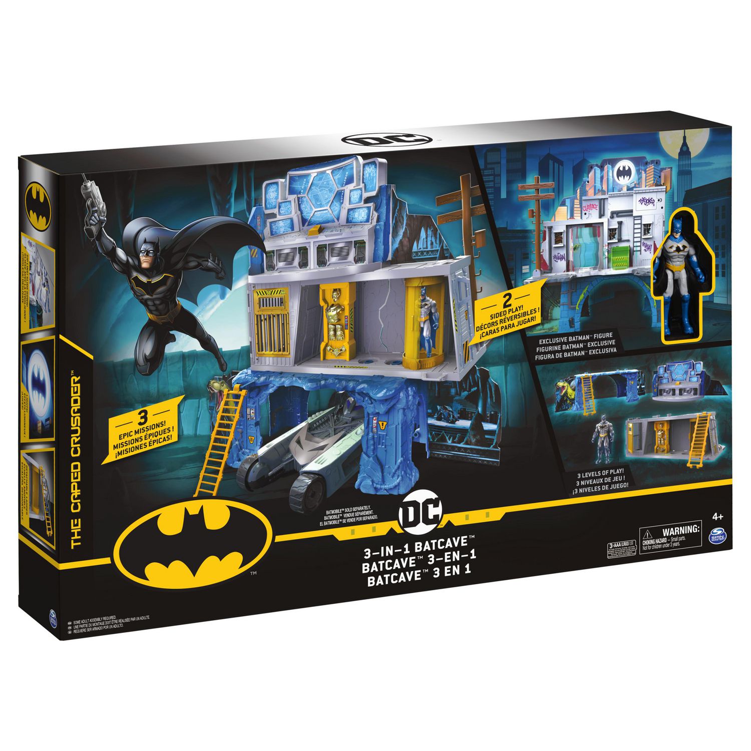 Batman 3-in-1 Batcave Playset - Walmart.ca