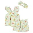 thumbnail image 1 of Ensemble 3 pièces avec short George pour petites filles, 1 of 2
