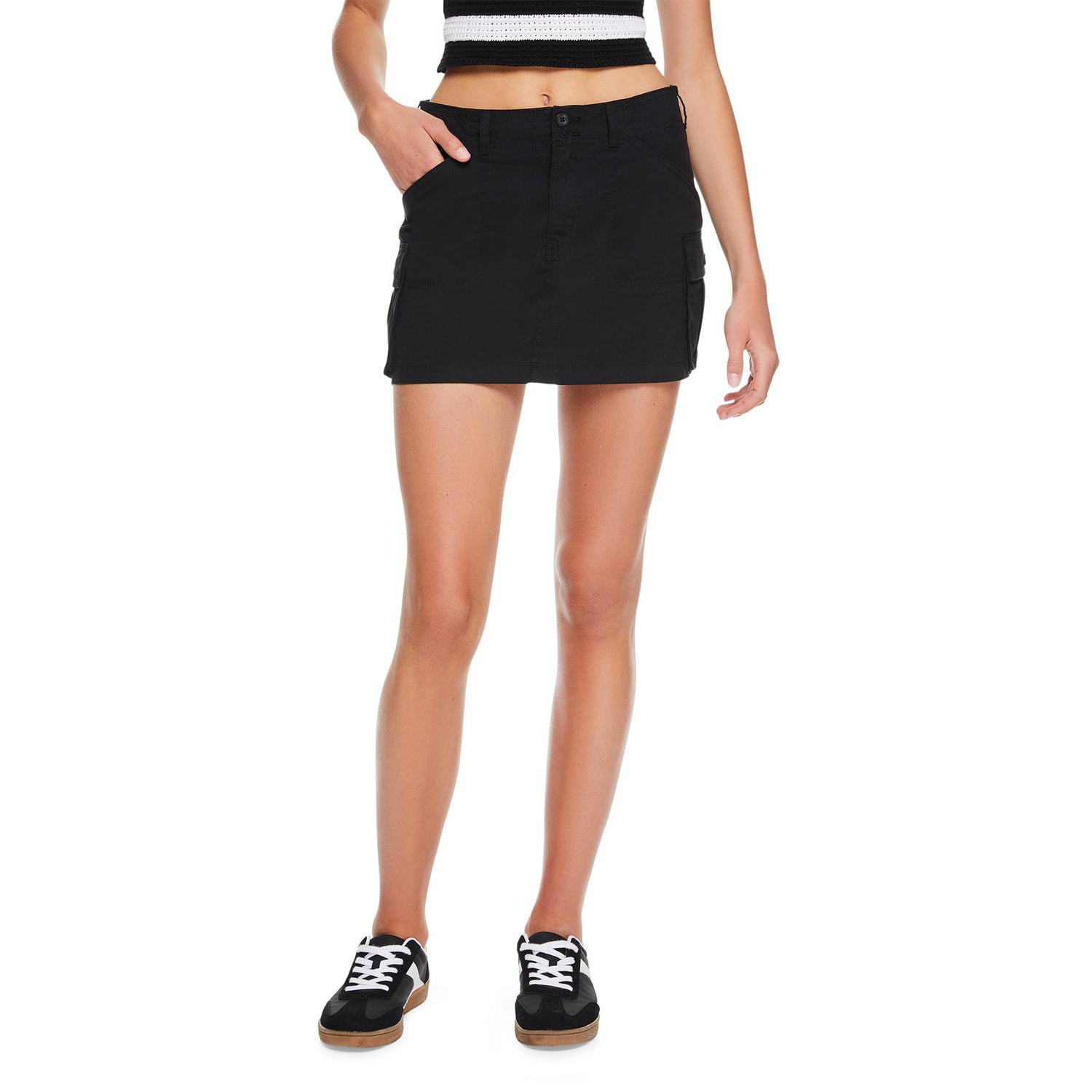 No Boundaries Women's Cargo Skirt