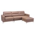 thumbnail image 1 of Zuo Modern Brown Versa Sectional Sofa, 1 of 6