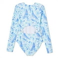 thumbnail image 2 of George Girls' Adaptive Rash Guard 1-Piece, 2 of 3
