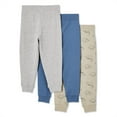 thumbnail image 2 of George Toddler Boys' Jogger 3-Pack, 2 of 2