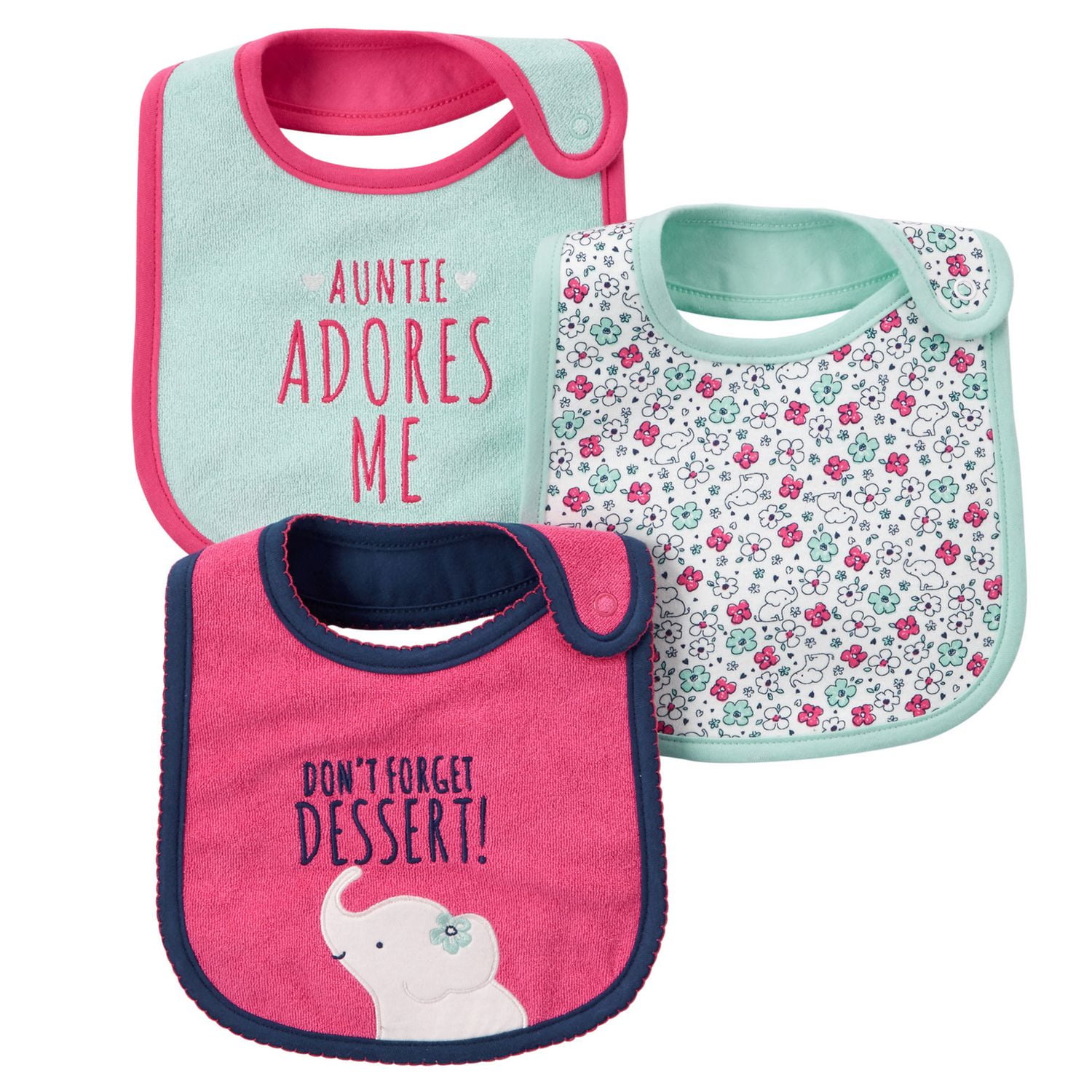 Carter's teething hot sale bibs