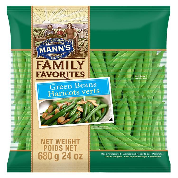 Haricots verts Family Favourites de Mann's 1.5 lb