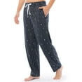 thumbnail image 2 of Fruit of the Loom Men's Sueded Jersey Cotton Sleep Pants, black, 2 of 8