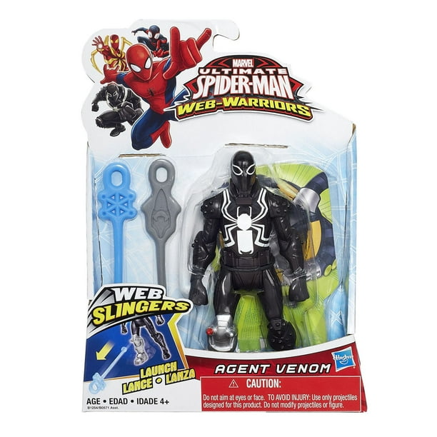 Marvel Ultimate Spider-Man Web Warriors Web Slingers - Figurine Agent Venom