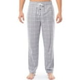 thumbnail image 1 of Fruit of the Loom Men's Sueded Jersey Cotton Sleep Pants, grey, 1 of 7