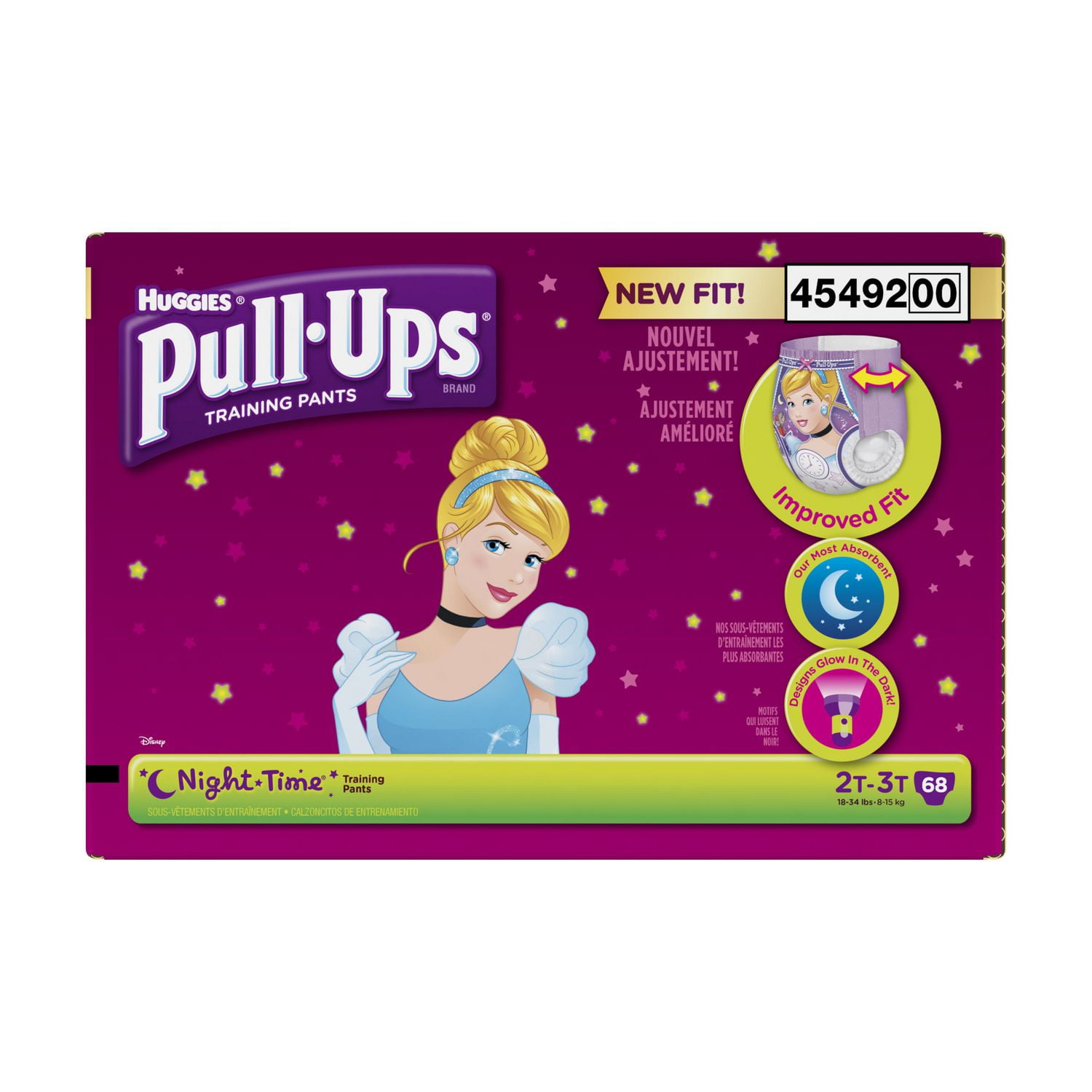 PullUps Night Time Training Pants, Giga Pack Walmart Canada