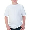 thumbnail image 2 of Fruit of the Loom Boys' White Crew T-Shirts, Pack of 5, 2 of 5