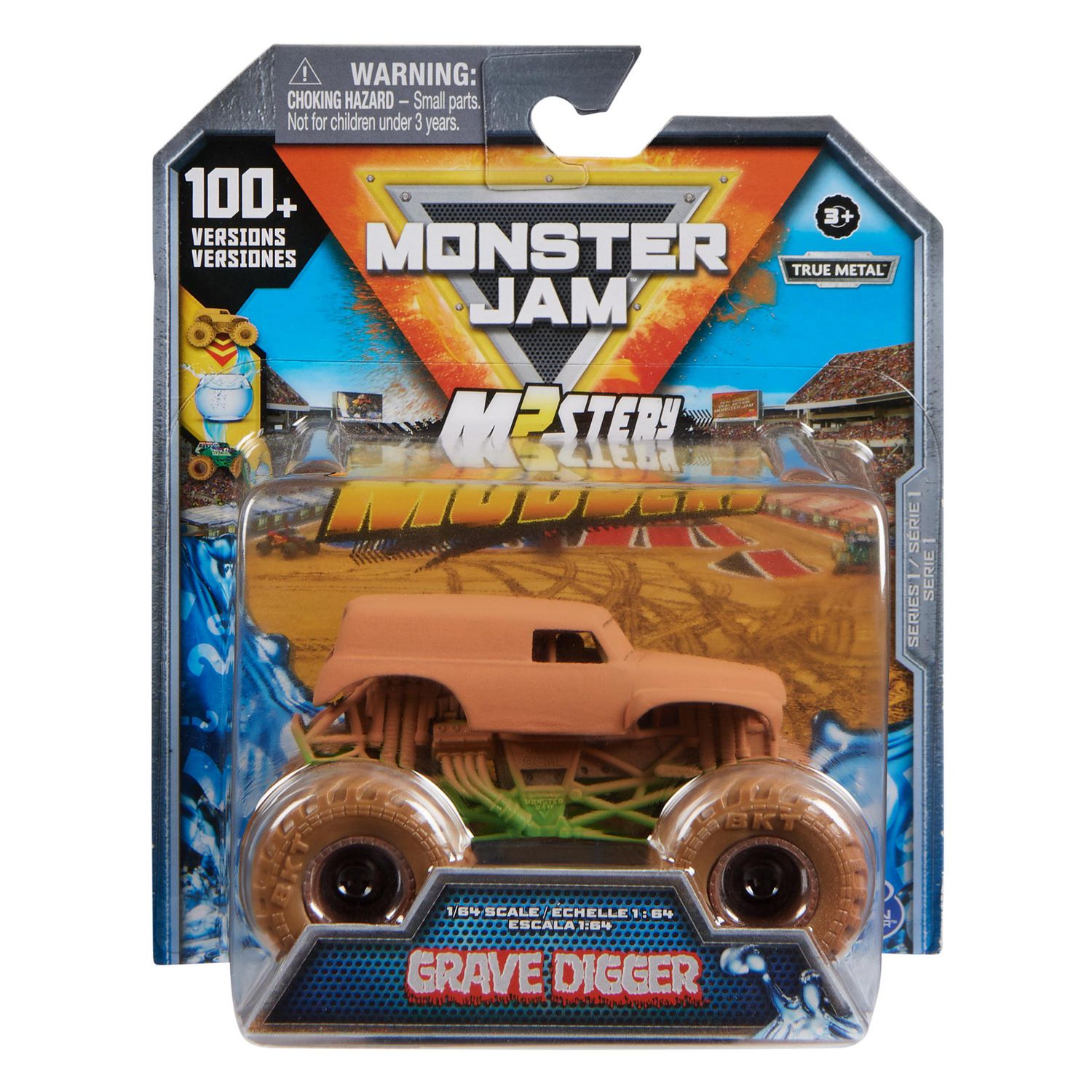 Monster Jam, Mystery Mudders, Official Die-Cast Monster Truck