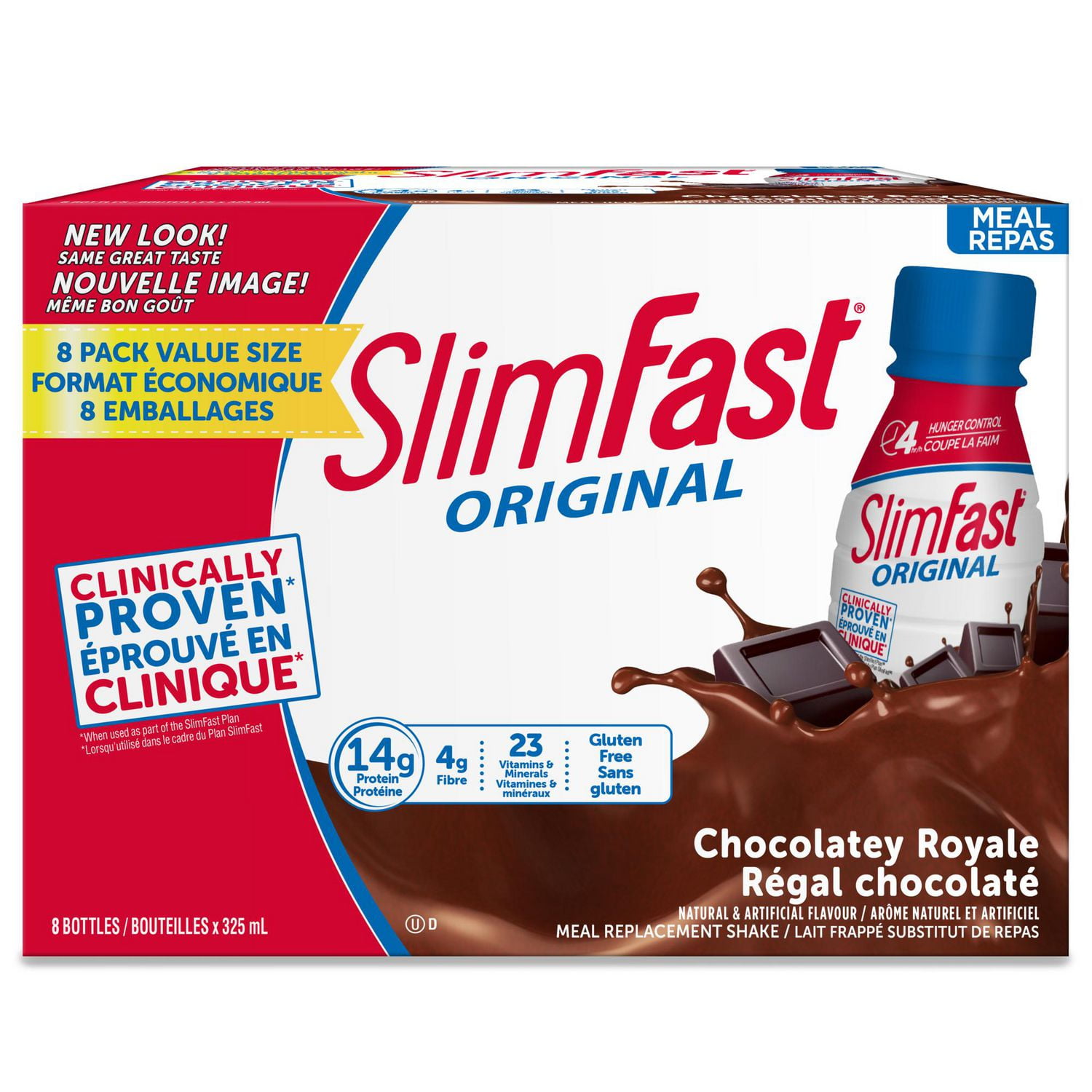 WinCo Foods Slim Supreme Chocolate Shake Mix 13oz Lot of 3 - Slim