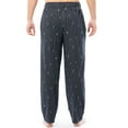 thumbnail image 3 of Fruit of the Loom Men's Sueded Jersey Cotton Sleep Pants, black, 3 of 8
