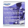 thumbnail image 1 of Equate Muscle and Back Pain Platinum Relief, 1 of 1