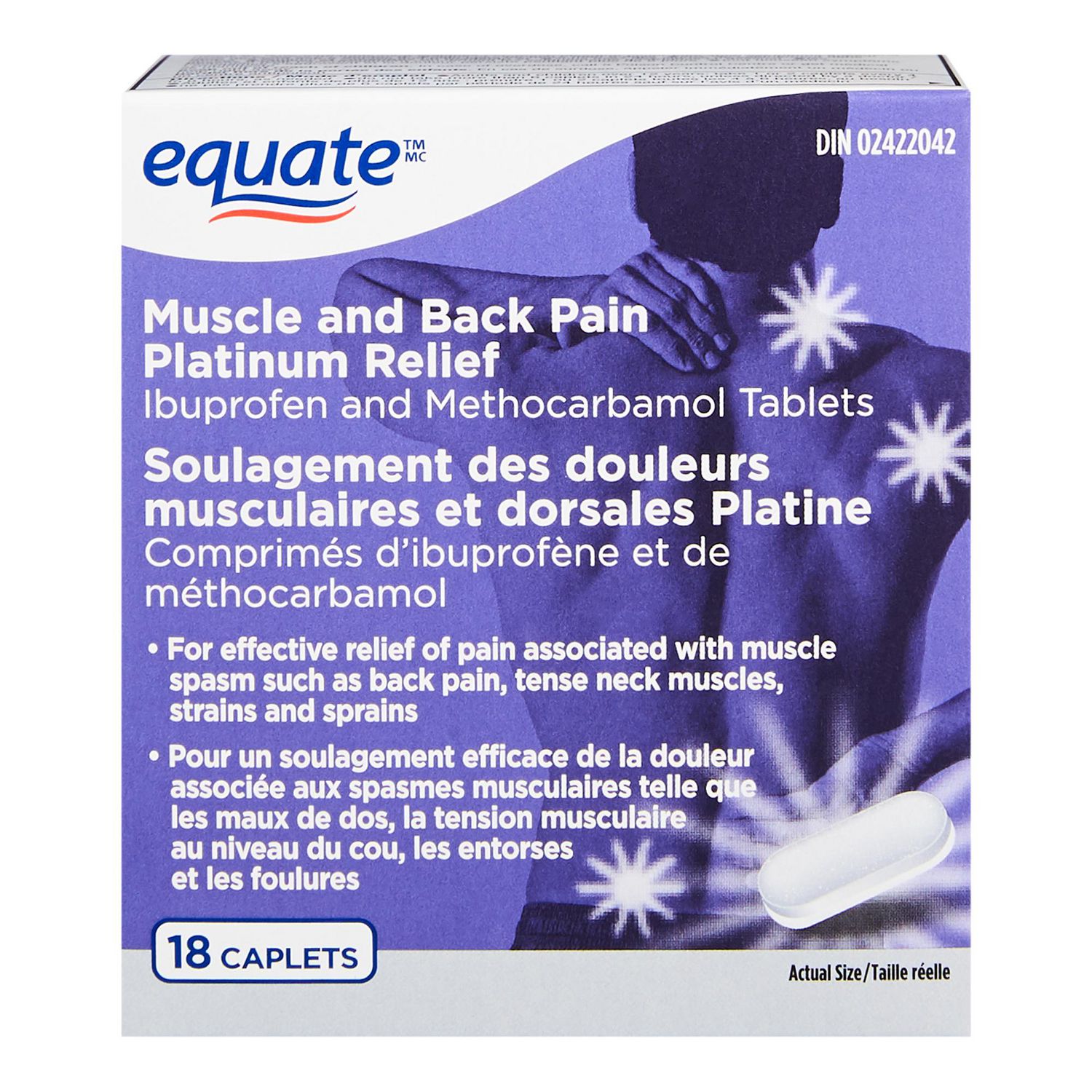 Equate Muscle and Back Pain Platinum Relief